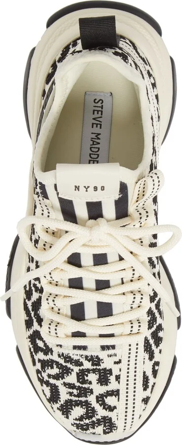 Maxima Monochrome Knit Sneaker - Image 5