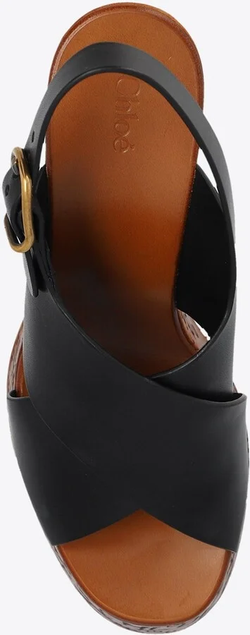 Maxime 130 Engraved Wedge Sandals - Image 3