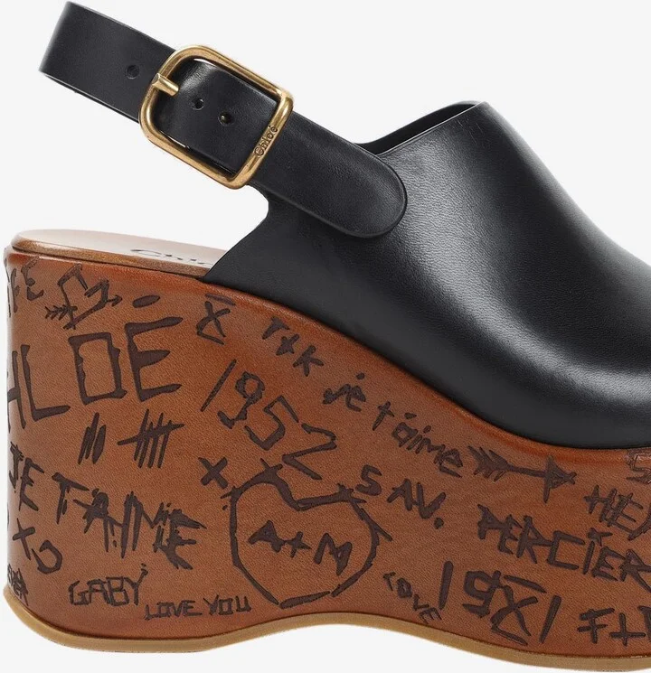 Maxime 80 Wedge Sandals - Image 3