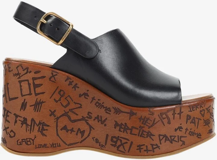 Maxime 80 Wedge Sandals