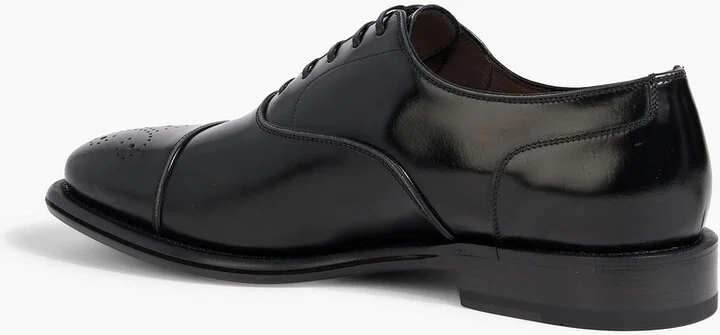 Maxime glossed-leather derby shoes - Image 3