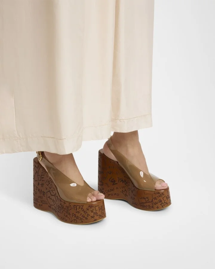 Maxime Jelly Slingback Platform Sandals - Image 9