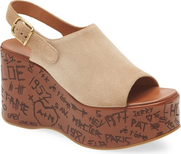 Maxime Platform Slingback Sandal
