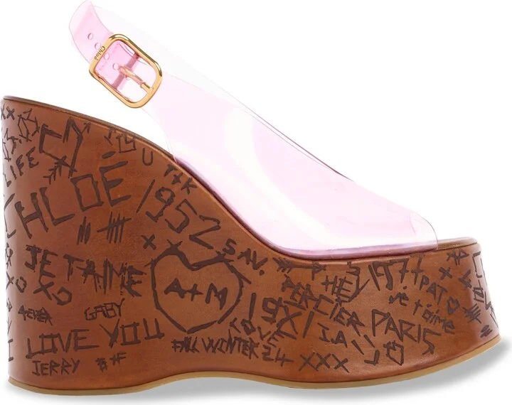 Maxime Platform Wedge Sandal - Image 3