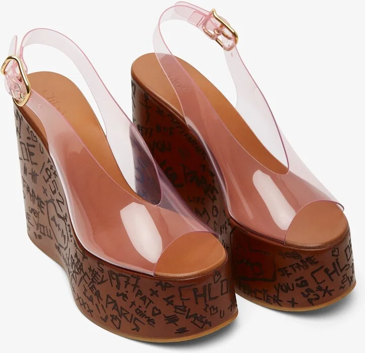 Maxime plexi pink sandals - Image 2