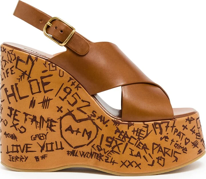 Maxime wedge sandals 130 - Image 2