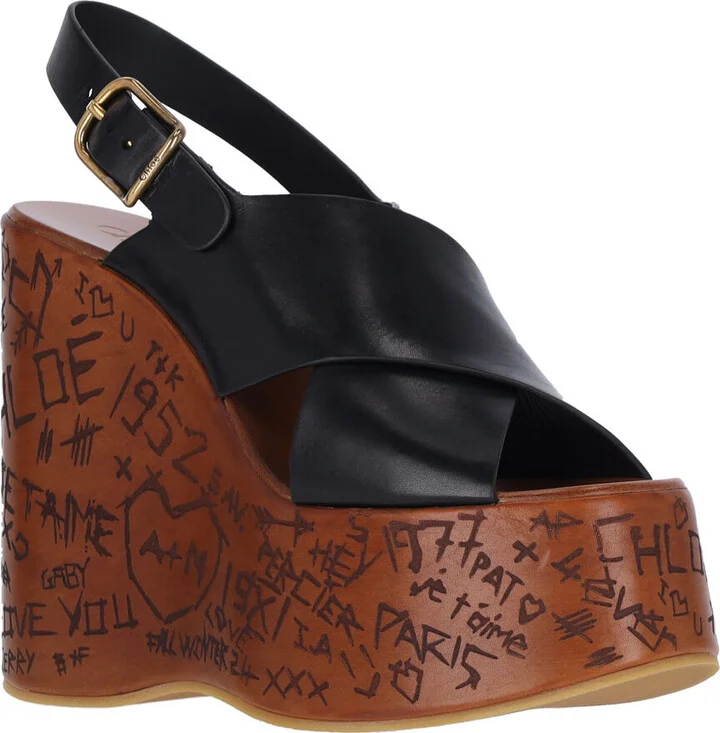 'maxime' Wedge Sandals - Image 2