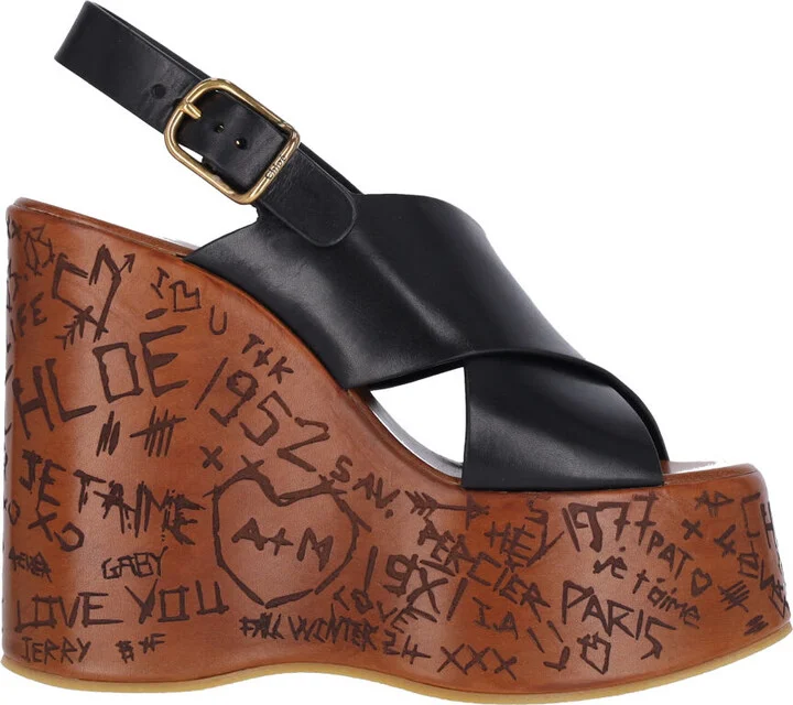 'maxime' Wedge Sandals