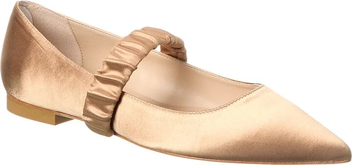 Maxine Satin Ballet Flat