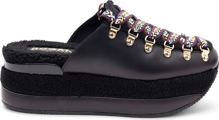 Maxiplatform Montone+Pelle Sabot