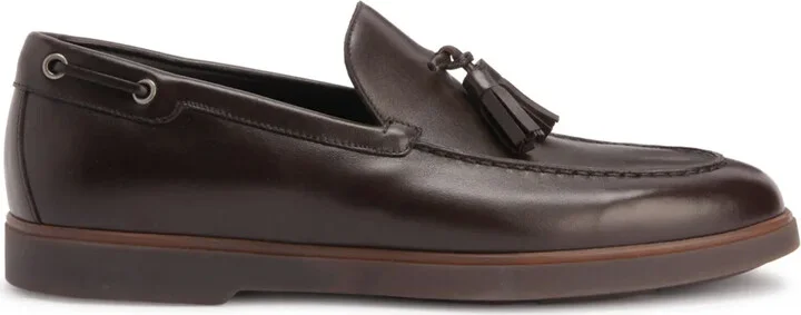 Maxvel tassel-detail leather loafers