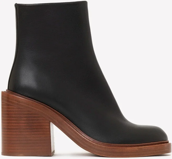 May 90 Calf Leather Ankle Boots