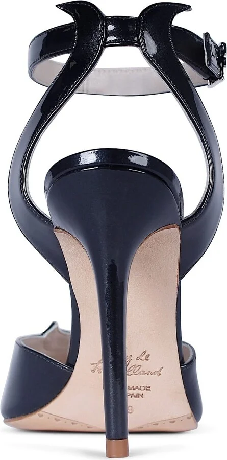 Maya Black Stiletto Heels - Image 3