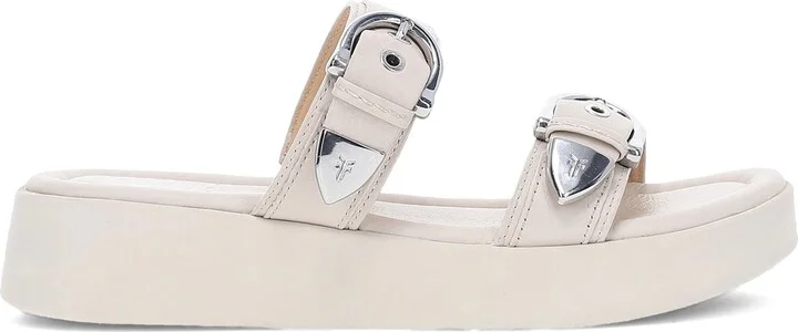 Maya Buckle Platform Slide Sandal - Image 9