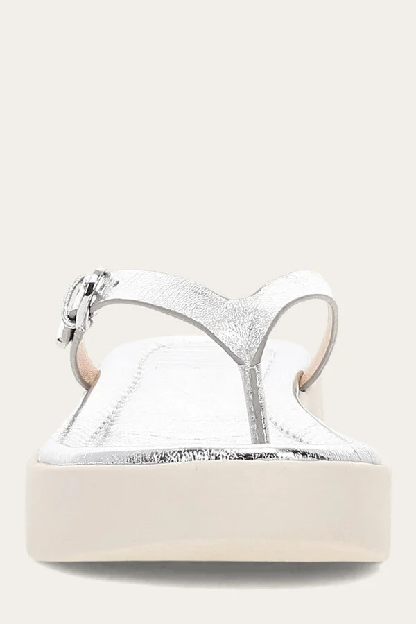 Maya Buckle Thong Sandal - Image 6