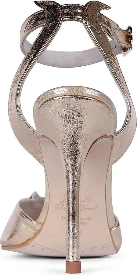 Maya Gold Stiletto Heels - Image 3