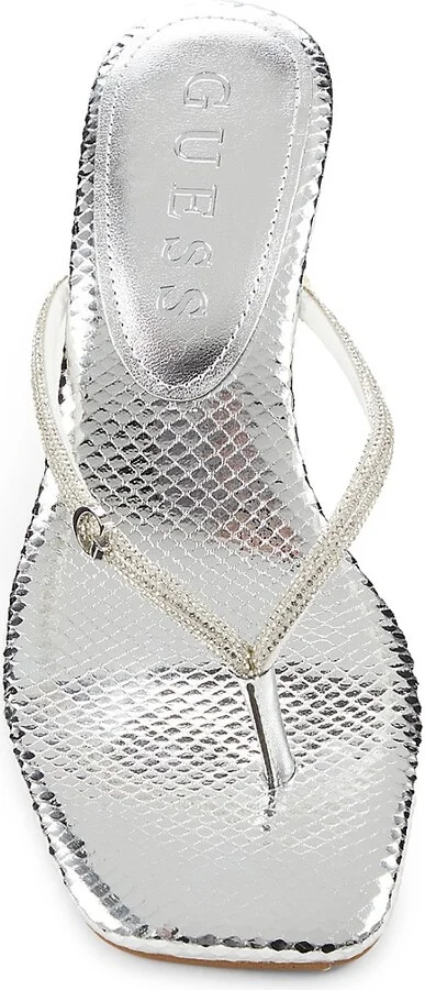 Mayan Metallic Sandals - Image 5