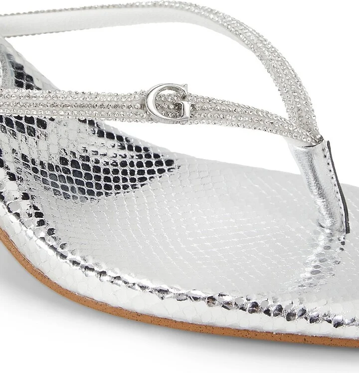 Mayan Metallic Sandals - Image 6