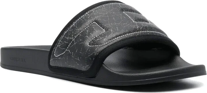 Mayemi logo-embroidered slides - Image 2