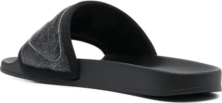 Mayemi logo-embroidered slides - Image 3