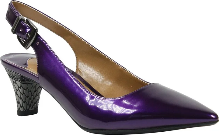 Purple Faux Leather