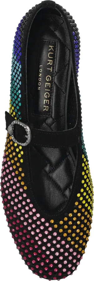 Mayfair crystal-embellished ballet flats - Image 4