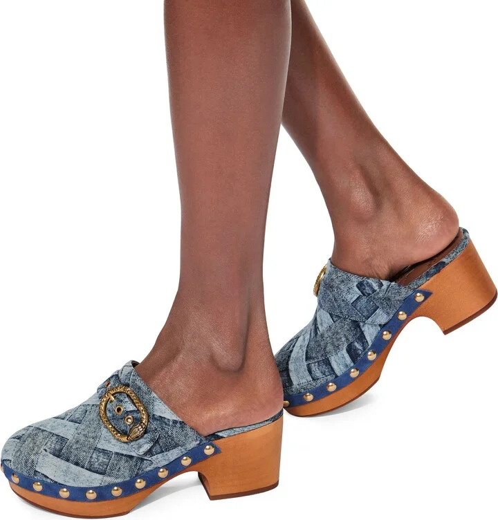 Mayfair Denim Clog - Image 2