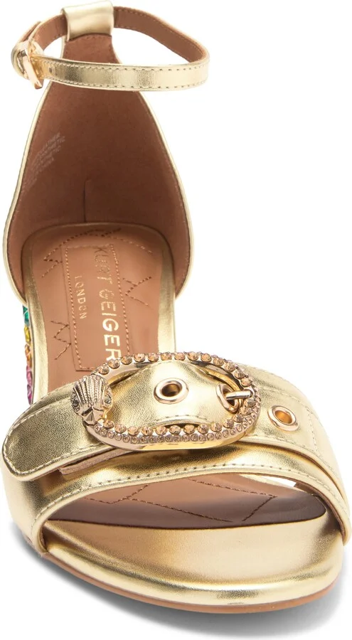 Mayfair Eagle Block Heel Sandal - Image 3