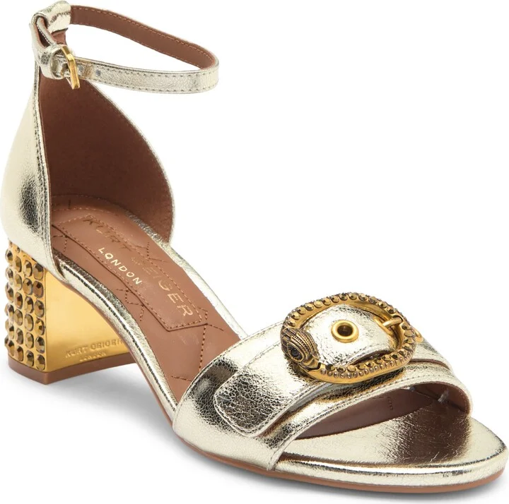 Mayfair Eagle Block Heel Sandal