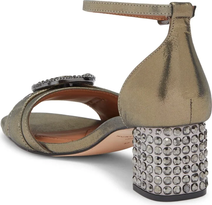 Mayfair Eagle Crystal Heel Sandal - Image 2