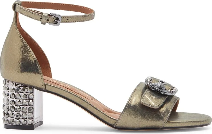 Mayfair Eagle Crystal Heel Sandal - Image 4