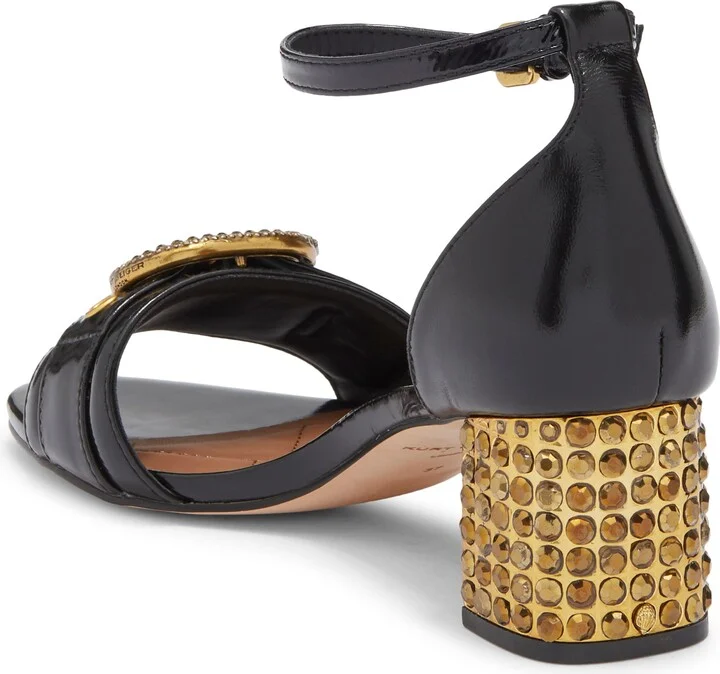 Mayfair Eagle Crystal Heel Sandal - Image 2