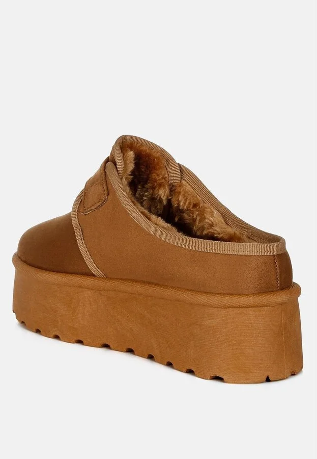 Mayfield Buckle Strap Fur Platform Classic Slip-On - Image 3