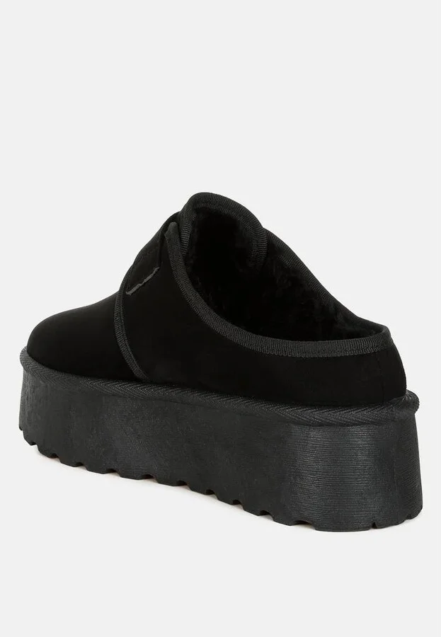 Mayfield Buckle Strap Fur Platform Classic Slip-On - Image 4