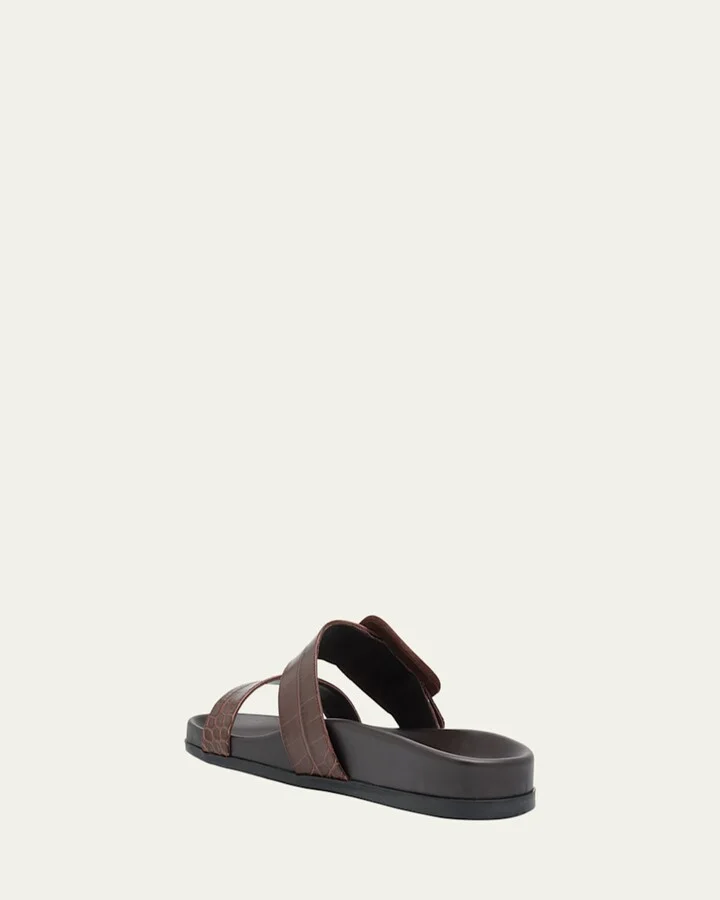 Mayfu Fussbett Croco Slide Sandals - Image 5