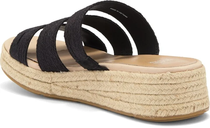 Mayla Espadrille Platform Wedge Slide Sandal - Image 2