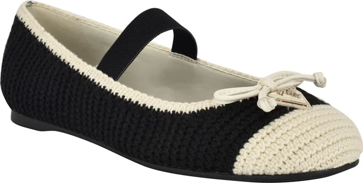 Maysa Mary Jane Cap Toe Flat
