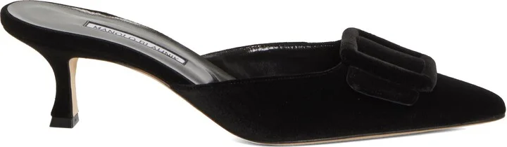 Maysale Buckle Pointed Toe Mule - Image 3