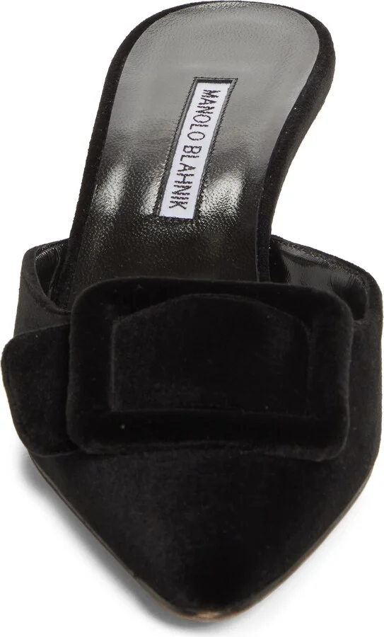 Maysale Buckle Pointed Toe Mule - Image 4