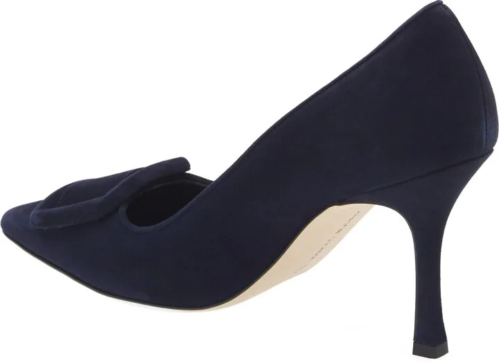 Maysale Buckle Pointed Toe Pump - Image 2
