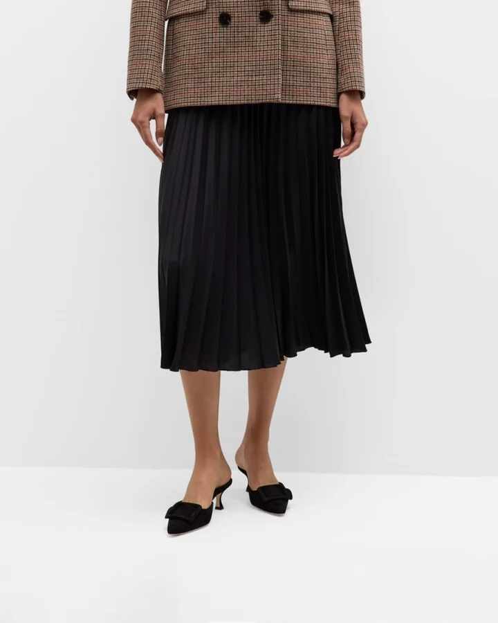 Maysale Suede Buckle Mules - Image 4