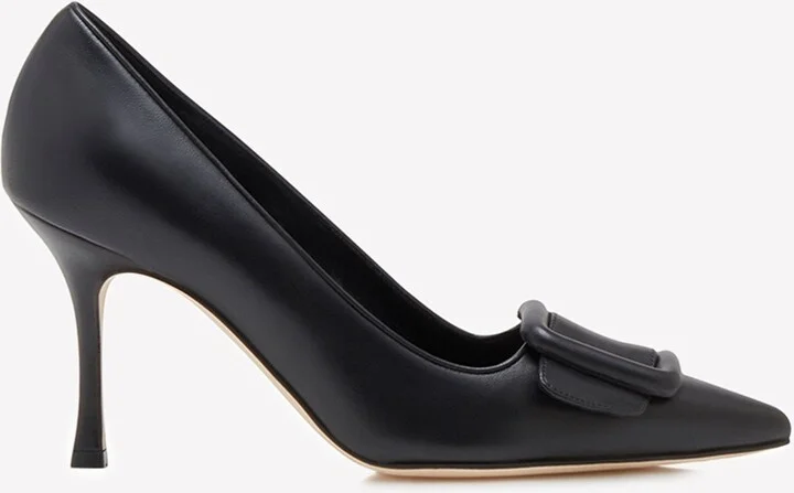 Maysalepump 90 Pointed Pumps in Nappa Leather