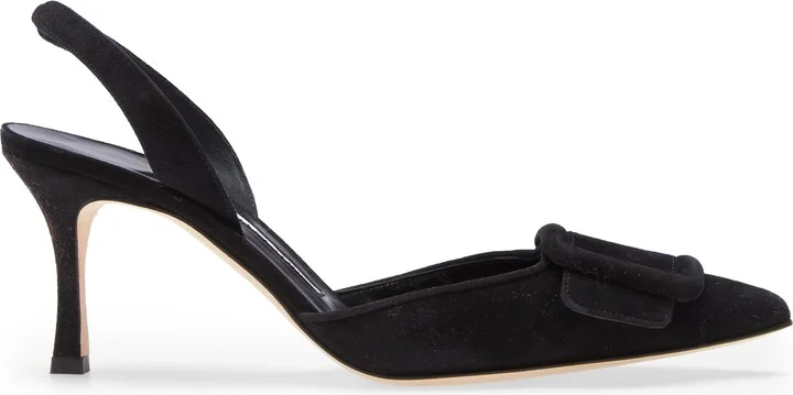 Maysli Buckle Slingback Pointed Toe Pump - Image 3