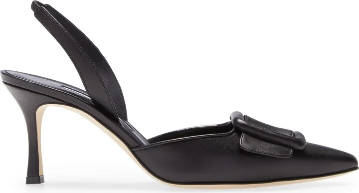 Maysli Buckle Slingback Pointed Toe Pump - Image 3