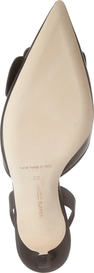 Maysli Buckle Slingback Pointed Toe Pump - Image 6