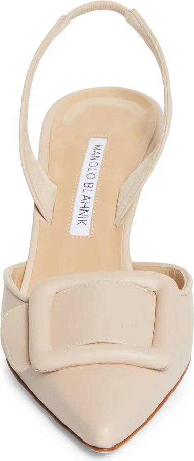Maysli Buckle Slingback Pump - Image 4