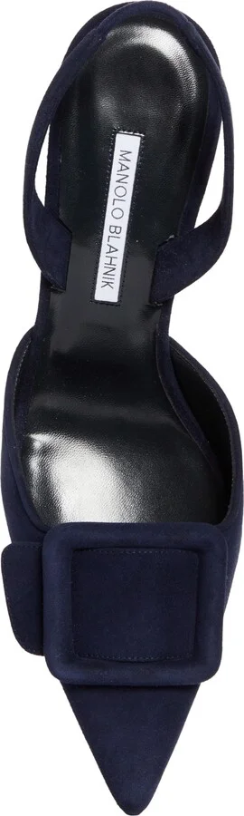 Maysli Pointed Toe Slingback Pump - Image 5