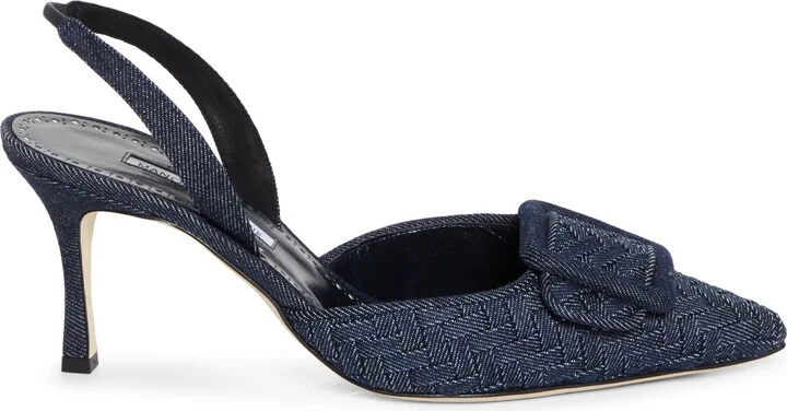 Maysli Pointed Toe Slingback Pump - Image 3
