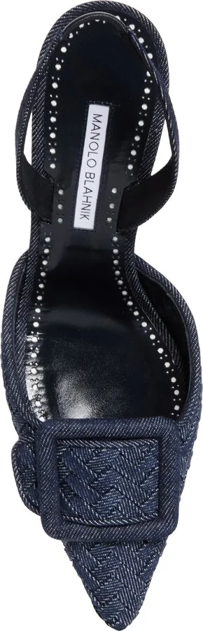 Maysli Pointed Toe Slingback Pump - Image 4