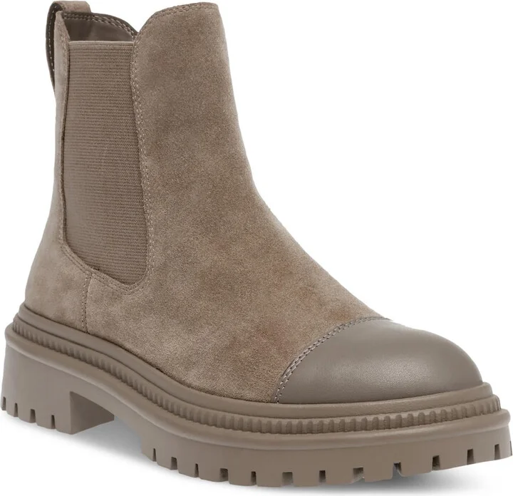 Mayslie Womens Leather Ankle Boots